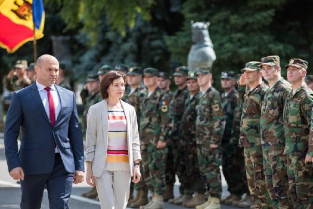 Maia Sandu: Nu există un pericol de atac militar asupra Republicii Moldova
